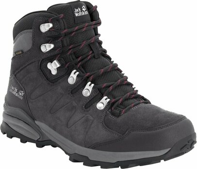 Dámské outdoorové boty Jack Wolfskin Refugio Texapore Mid W Dark Steel/Purple 37 Dámské outdoorové boty - 1