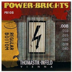 Elektromos gitárhúrok Thomastik Power Brights PB108 Elektromos gitárhúrok