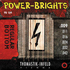 Elektromos gitárhúrok Thomastik Power Brights PB109 Elektromos gitárhúrok
