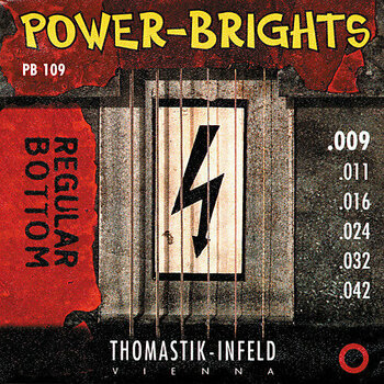 Snaren voor elektrische gitaar Thomastik PB109 - 1