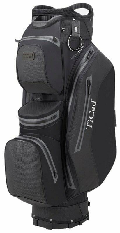 Golftaske Ticad FO 14 Premium Water Resistant Black Golftaske