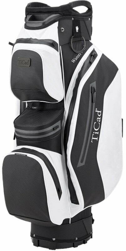 Ticad FO 14 Premium Water Resistant Black/White Geanta pentru golf