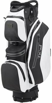 Golf torba Cart Bag Ticad FO 14 Premium Water Resistant Black/White Golf torba Cart Bag - 1