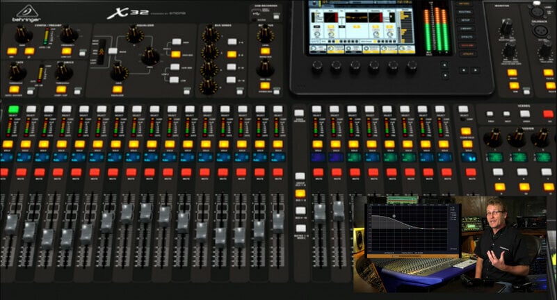 Educational Software ProAudioEXP Behringer X32 Video Training Course (Digital product)