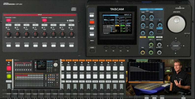 Výukový software ProAudioEXP Tascam DP24/DP32 Video Training Course (Digitálny produkt)