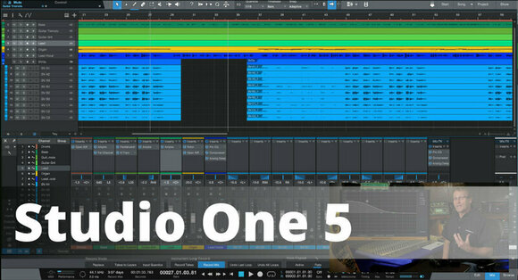 Софтуер за обучение ProAudioEXP Presonus Studio One 5 Video Training Course (Дигитален продукт) - 1