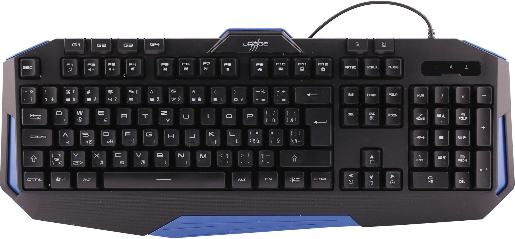 Tastiera per computer Hama uRage Keyboard Exodus Macro2 113762