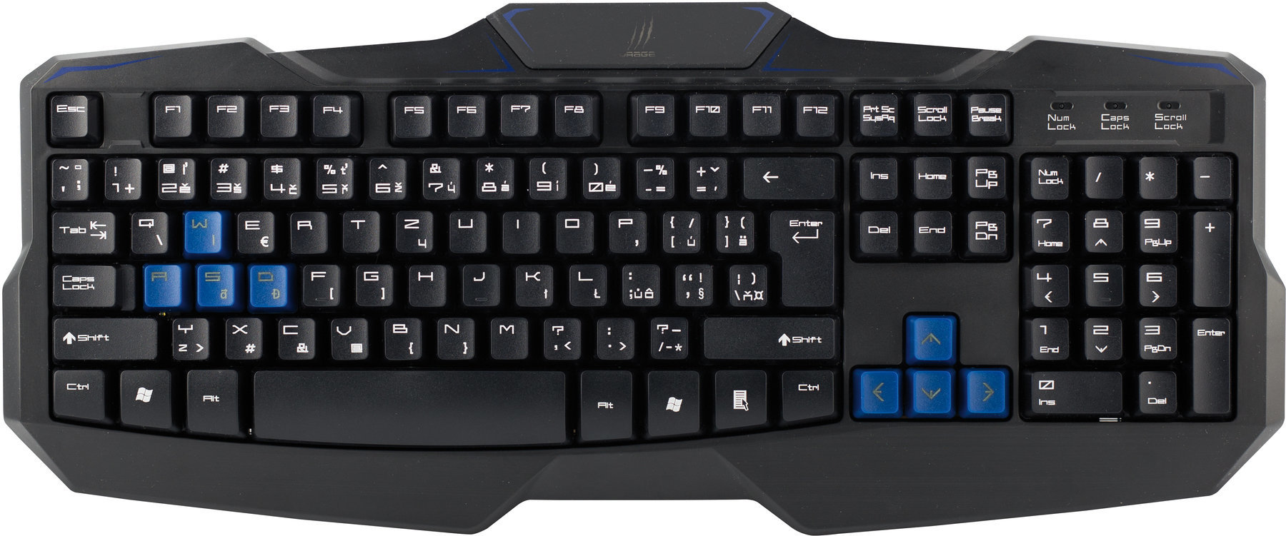 Clavier d'ordinateur Hama uRage Keyboard Exodus2 113728
