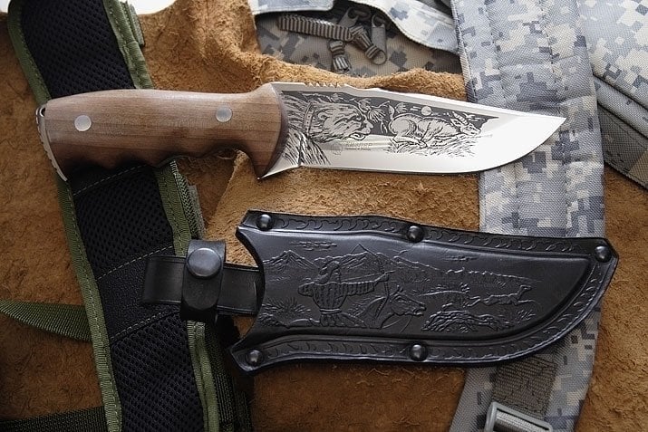 Cuchillo de caza Kizlyar Khazar