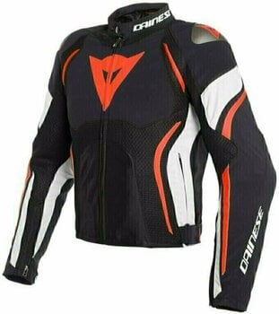 Giacca in tessuto Dainese Estrema Air Black/White/Fluo Red 46 Giacca in tessuto - 1