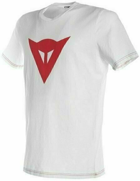 Tee Shirt Dainese Speed Demon T-Shirt White/Red S Tee Shirt