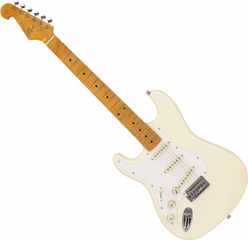Elektrische gitaar SX Vintage ST 57 LH Vintage White