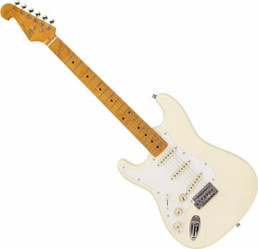 E-Gitarre SX Vintage ST 57 LH Vintage White - 1