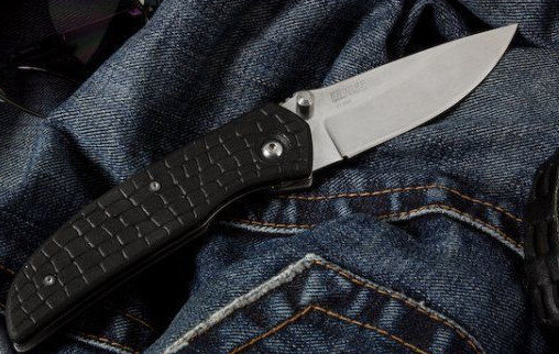 Tactical Folding Knife Kizlyar NSK Irbis Elastron