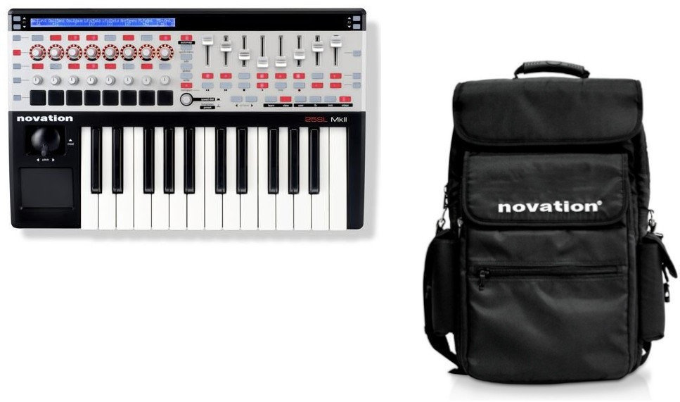 Миди клавиатура Novation Remote 25 SL MKII SET Миди клавиатура