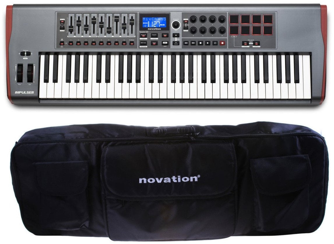 Clavier MIDI Novation Impulse 61 SET