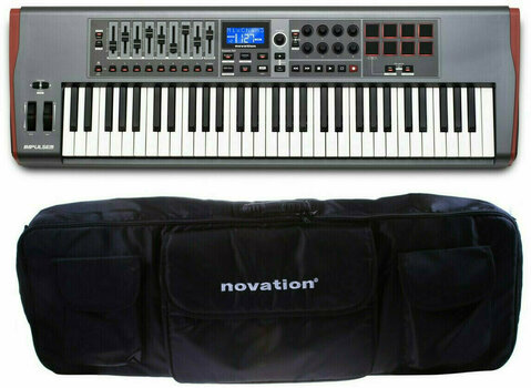 MIDI mesterbillentyűzet Novation Impulse 61 SET