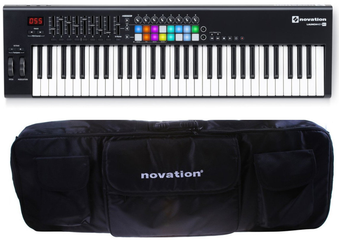 MIDI toetsenbord Novation Launchkey 61 MKII SET