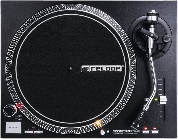 DJ Turntable Reloop RP-4000 MK2 Black DJ Turntable