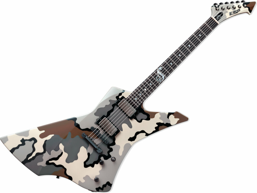 Gitara elektryczna ESP Snakebyte Camo