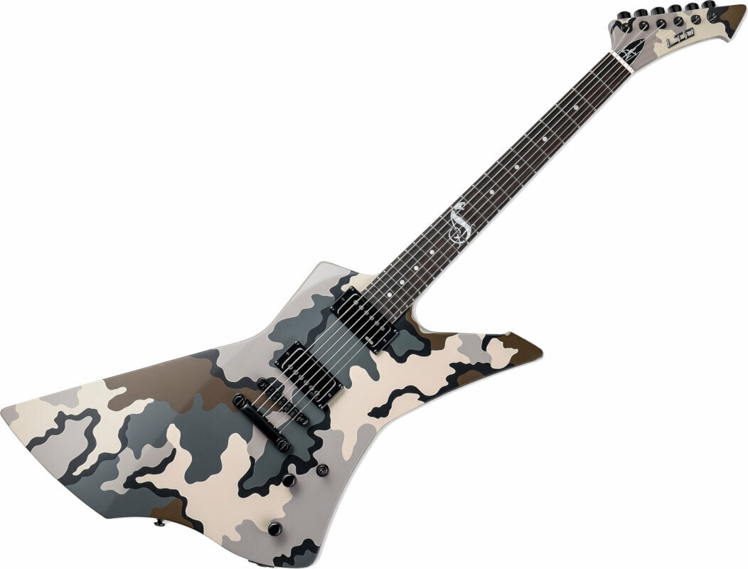 Guitarra elétrica ESP LTD Snakebyte Camuflado