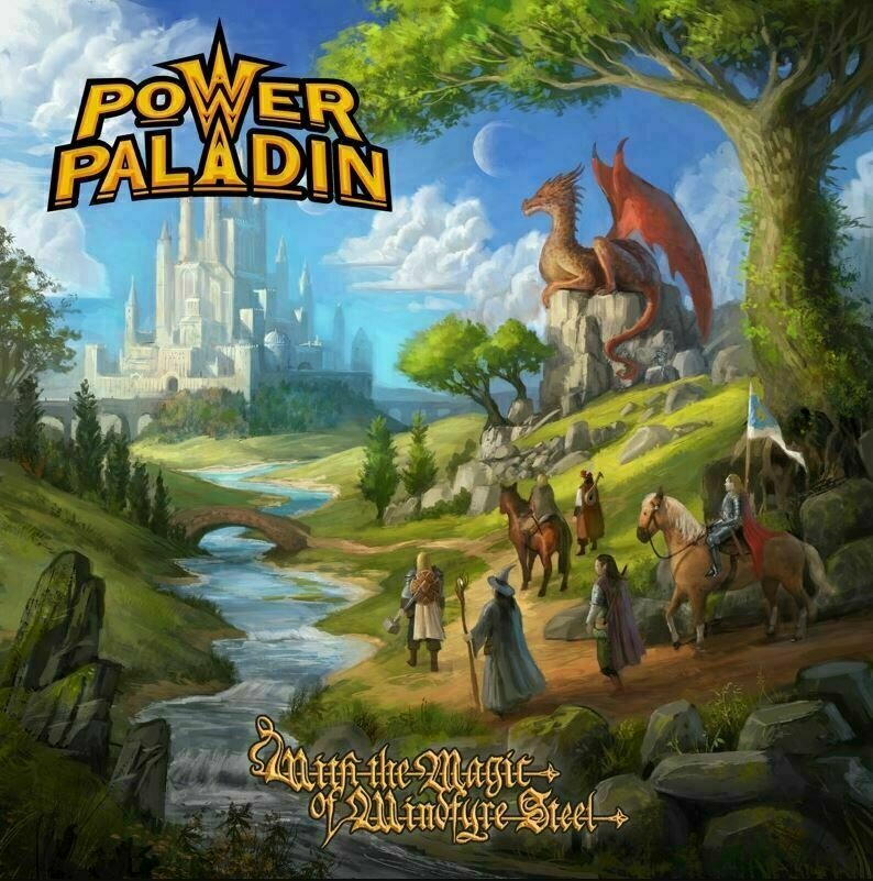 Hanglemez Power Paladin - With The Magic Of Windfyre Steel (White & Orange) (LP)