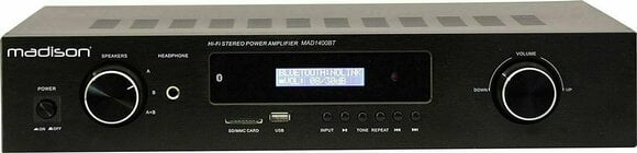 Récepteur AV Hi-Fi
 Madison MAD 1400BT Noir - 1