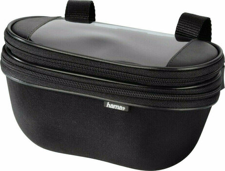 Polkupyörälaukku Hama Hard Case Bag Smartphones Black - 1