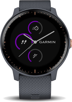 Reloj inteligente / Smartwatch Garmin vivoactive 3 Music Granite Blue/Rose Gold