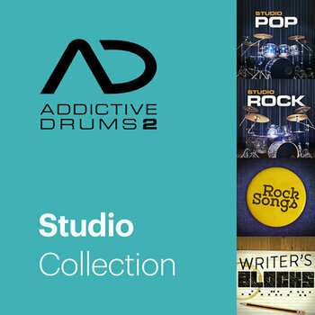 Software de estudio de instrumentos VST XLN Audio Addictive Drums 2: Studio Collection Software de estudio de instrumentos VST (Producto digital) - 1