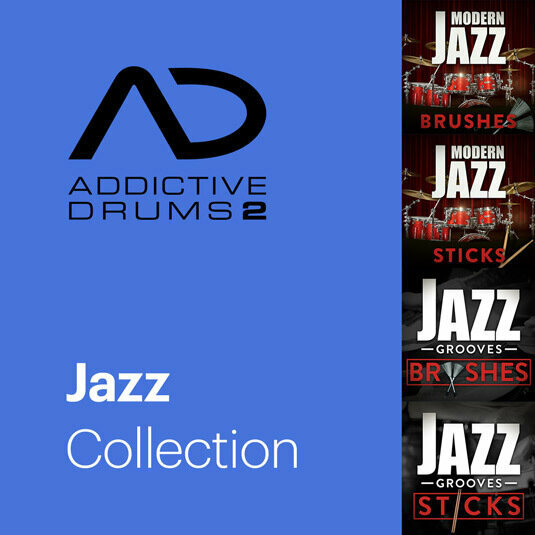 Logiciel de studio Instruments virtuels XLN Audio Addictive Drums 2: Jazz Collection (Produit numérique)