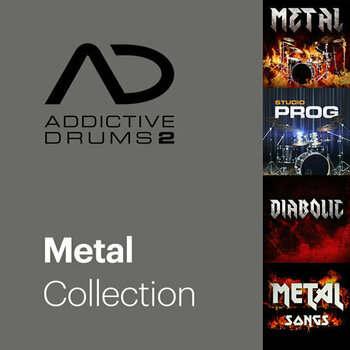 Logiciel de studio Instruments virtuels XLN Audio Addictive Drums 2: Metal Collection (Produit numérique) - 1
