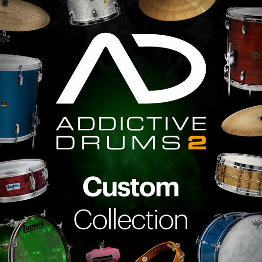VST Instrument Studio -ohjelmisto XLN Audio Addictive Drums 2: Custom Collection (Digitaalinen tuote)