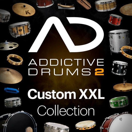 Studio Software XLN Audio Addictive Drums 2: Custom XXL Collection (Digitalt produkt)