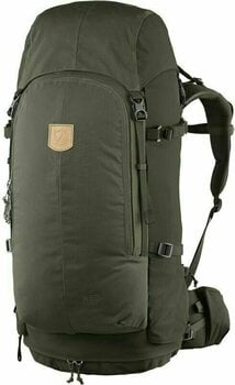 Outdoor Backpack Fjällräven Keb 52 Olive/Deep Forest Outdoor Backpack - 1