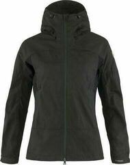 Outdoor Jacket Fjällräven W Abisko Lite Dark Grey/Black XS Outdoor Jacket