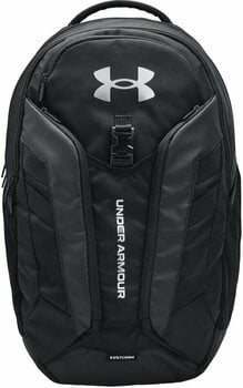Lifestyle Backpack / Bag Under Armour UA Hustle Pro Black/Black/Metallic Silver 31,5 L Backpack - 1