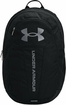 Lifestyle Backpack / Bag Under Armour UA Hustle Lite Backpack Black/Black/Pitch Gray 24 L Backpack - 1