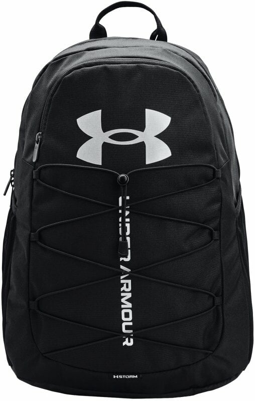 Lifestyle Backpack / Bag Under Armour UA Hustle Sport Black/Black/Silver 26 L Backpack