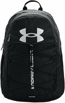 Lifestyle Backpack / Bag Under Armour UA Hustle Sport Black/Black/Silver 26 L Backpack - 1
