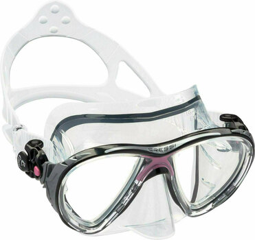 Potápěčská maska Cressi Big Eyes Evolution Clear/Pink - 1