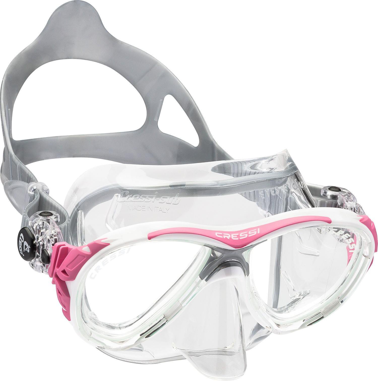 Maska do nurkowania Cressi Eyes Evolution Crystal/Pink