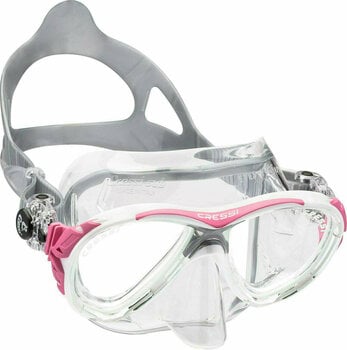 Maska do nurkowania Cressi Eyes Evolution Crystal/Pink - 1