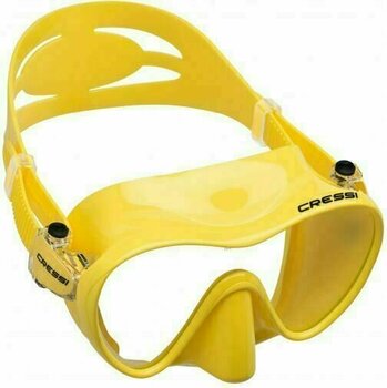 Diving Mask Cressi F1 Yellow - 1