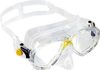 Tauchermaske Cressi Marea Clear/Yellow Transparent Tauchermaske