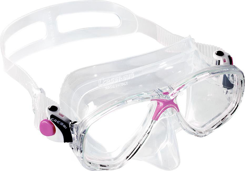 Potápačská maska Cressi Marea Clear/Pink