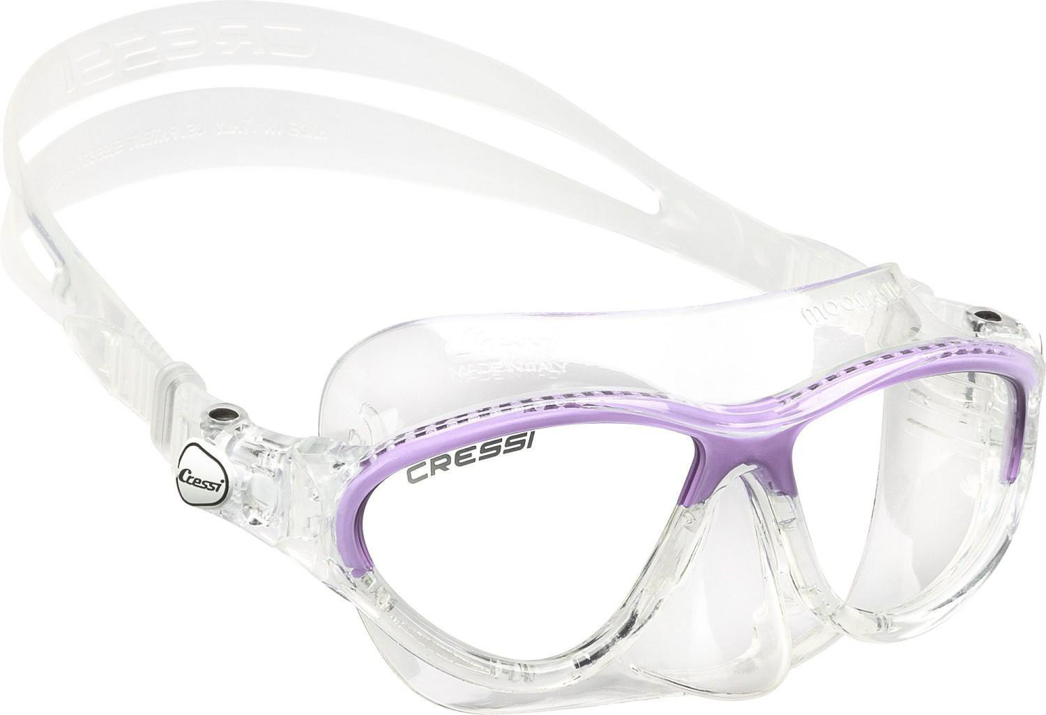 Diving Mask Cressi Moon Clear/Lilac