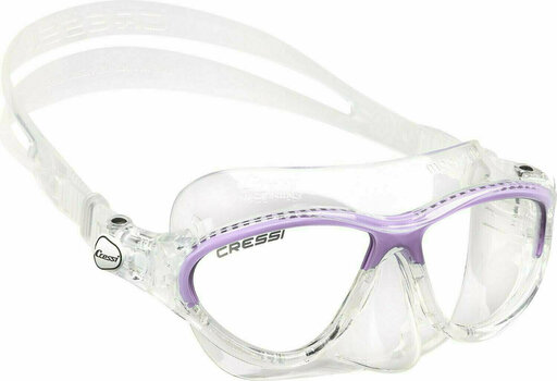 Diving Mask Cressi Moon Clear/Lilac - 1