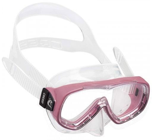 Маска за плуване Cressi Piumetta Clear/Pink