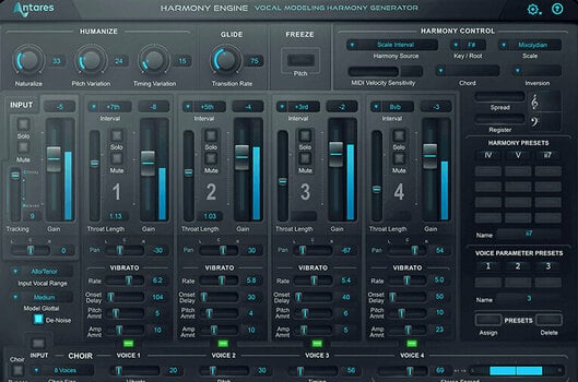Logiciel de studio Plugins d'effets Antares Harmony Engine (Produit numérique) - 1
